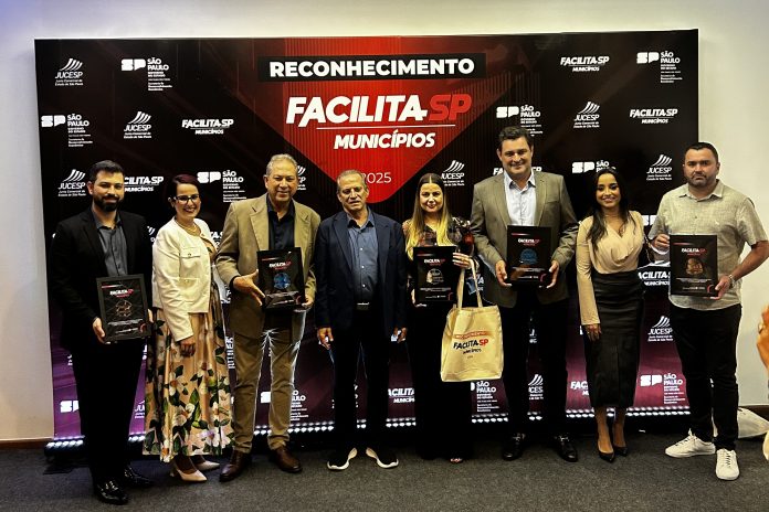 Governo de SP premia Olímpia com Selo de Inovação do Facilita Municípios