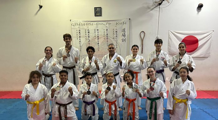 Karatê de Olímpia conquista 11 medalhas no Paulista da JKS em Franca