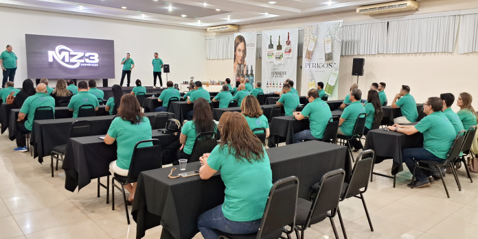 MZ3 Cosméticos promove convenção em com lançamentos e novidades