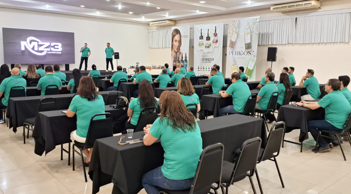 MZ3 Cosméticos promove convenção em com lançamentos e novidades