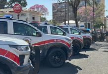 Polícia Militar entrega viaturas para Olímpia e região durante Festa do Peão