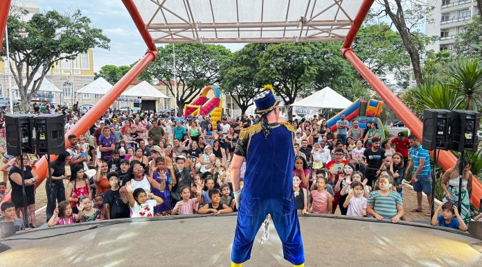 Diversão, esporte e arte marcaram a Semana da Criança em Olímpia