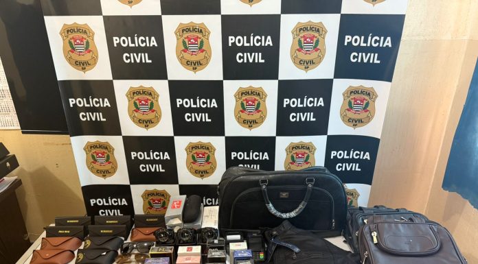 Polícia Civil de Olímpia flagra português vendendo produtos de luxo falsificados