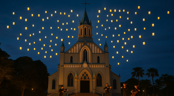 É HOJE: Festa de Nossa Senhora com espetáculo iluminado por velas