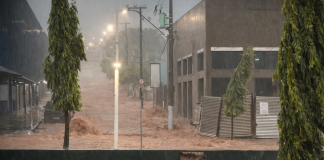 Tempestade de 95mm atinge Olímpia e deixa vias parcialmente alagadas