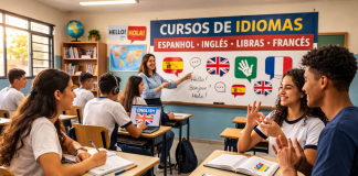 Centro de Línguas oferece vagas para espanhol, inglês, libras e francês