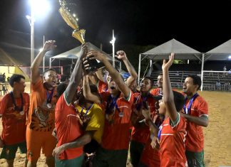 Portuguesa F.C. vence e leva o título do futebol de areia nos Jogos de Verão
