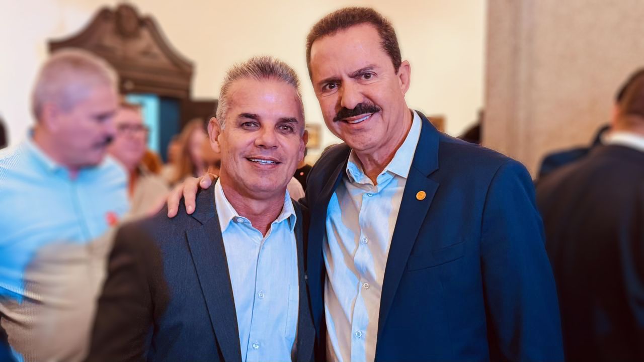 Prefeito Renato e deputado Itamar