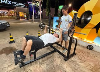 Desafio de força e pedalada marcam fim de semana esportivo em Olímpia