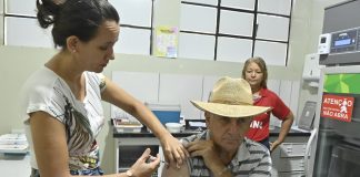 Com morte por influenza, Olímpia vacina 620 no ‘Dia D’ contra gripe