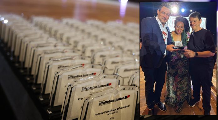 Olímpia amplia resultado e conquista 7 prêmios em alfabetização