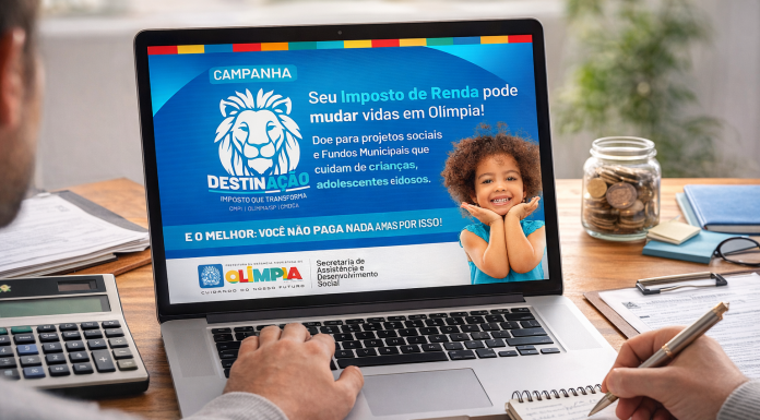 Declaração do IR abre chance de investir em projetos sociais de Olímpia