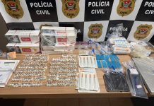 Polícia Civil prende casal com medicamentos e cigarros ilegais