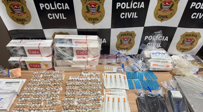 Polícia Civil prende casal com medicamentos e cigarros ilegais