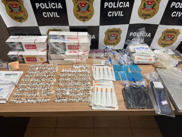 Polícia Civil prende casal com medicamentos e cigarros ilegais