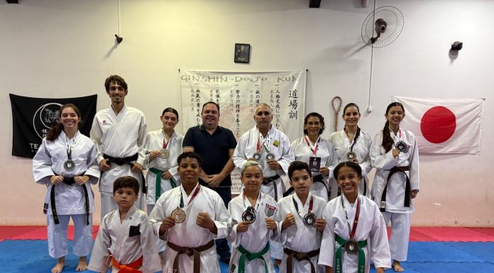 Karatê de Olímpia leva 11 medalhas e 13 finalistas no Campeonato Paulista