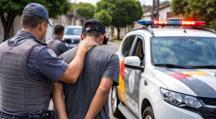 Homem procurado por tráfico acaba preso em abordagem policial