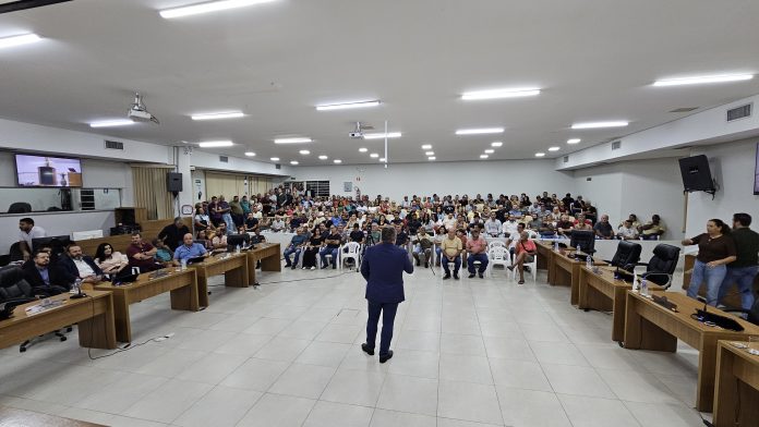 Regularização de chácaras em Olímpia mobiliza lotação máxima na Câmara