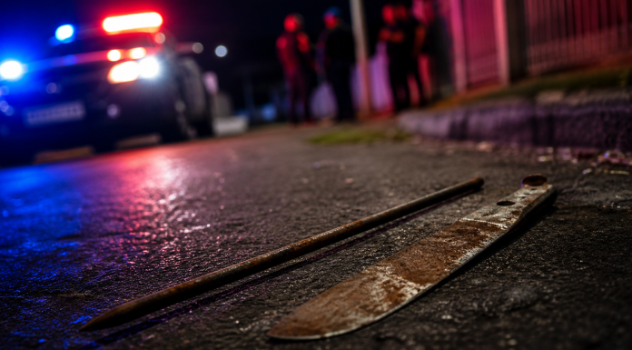 Tensão em via pública leva à apreensão de facão e espeto em Severínia