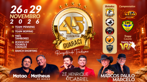 Festa do Peão de Guaraci volta com rodeio e shows dia 26