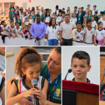 Alunos de Ribeiro pedem melhorias na escola em visita à Câmara