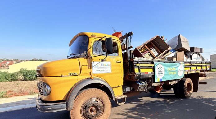 Cidade Limpa chega ao fim retirando 630 toneladas de entulho em Olímpia