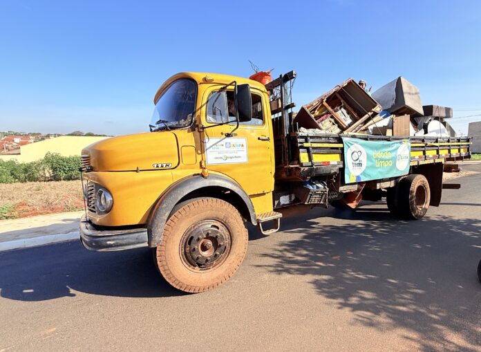 Cidade Limpa chega ao fim retirando 630 toneladas de entulho em Olímpia