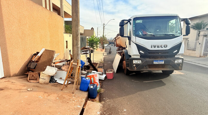 Cidade Limpa chega a nove bairros de Olímpia a partir de segunda-feira (15)