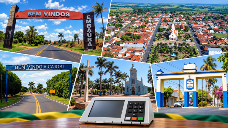 Seis cidades, seis cenários: os mais votados na Comarca