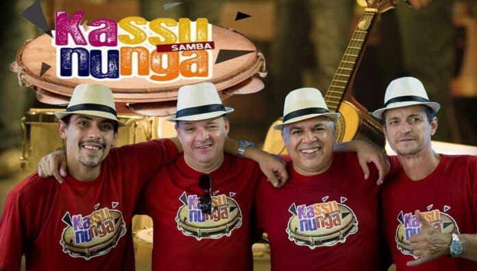 Show gratuito do Kassununga Samba nesta sexta, no Coreto da Praça