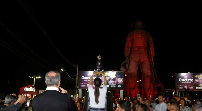 Imagem de Nossa Senhora Aparecida fica em Barretos até sábado (29)