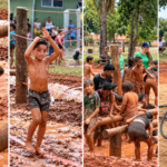 Circuito de lama desafia crianças em gincana inédita em Guaraci