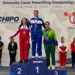 Larissa Miquinioty conquista três medalhas no Sul-Americano de powerlifting