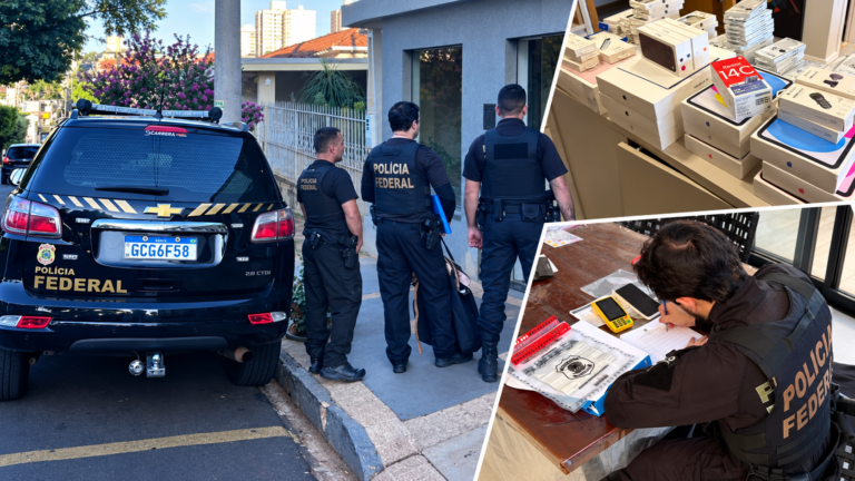 PF apreende produtos em lojas de Olímpia e Severínia na Operação Dux
