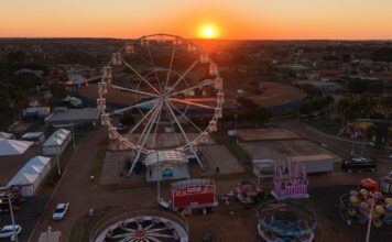 Fefol 2026: Drone mostra arena e revela Vila Brasil antes da inauguração