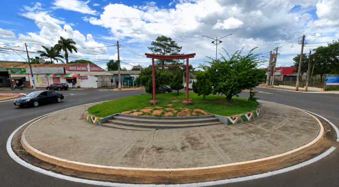 Olímpia oficializa rotatória como marco da imigração japonesa