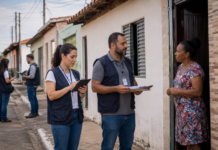 Equipes visitam famílias do Boa Esperança II para regularizar imóveis