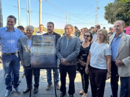 Homenagens e emoção: Praça Heróis de 32 é reinaugurada em Olímpia