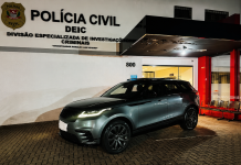 Polícia apreende carro de luxo de R$ 300 mil ligado à guerreira do “Tigrinho”