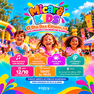 Anúncio: Enjoy Olímpia, Dia das Crianças