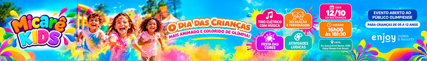 Anúncio: Enjoy Olímpia, Dia das Crianças