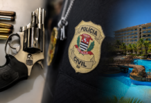 Foragido por homicídio é preso em resort de Olímpia com arma e drogas