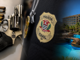 Foragido por homicídio é preso em resort de Olímpia com arma e drogas