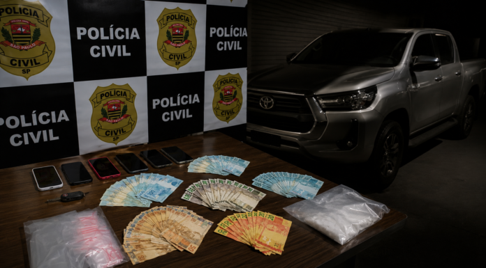 Celulares, dinheiro e carro são apreendidos em investigação de Hilux