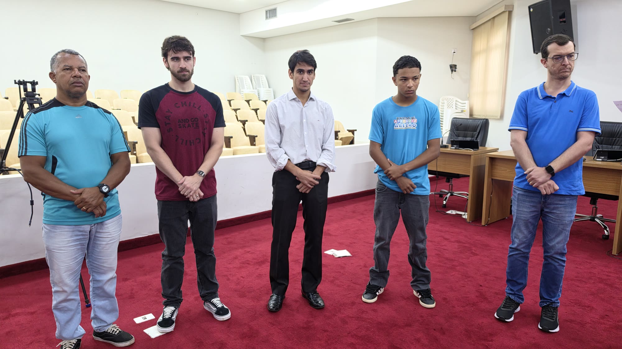 Visita da imagem de Nossa Senhora Aparecida à Câmara Municipal de Olímpia