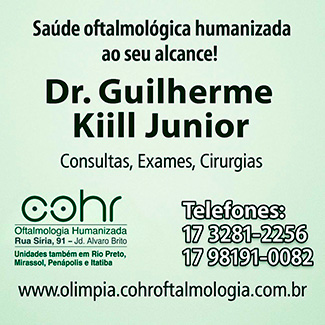 Anúncio: COHR Oftalmologia