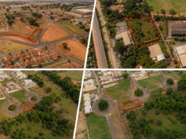 Quatro terrenos municipais vão a leilão em Olímpia. Saiba quais