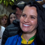 Letícia Aguiar é reeleita e defende escola cívico-militar