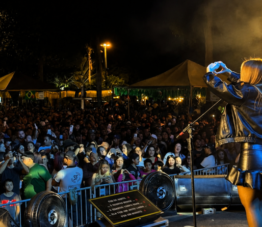 Mariana Fagundes embala Show de Férias com grande público em Guaraci