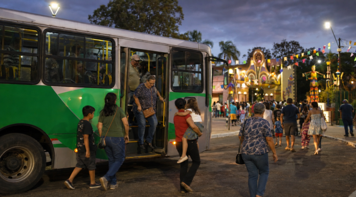 Ônibus serão gratuitos em Olímpia durante os nove dias do FEFOL
